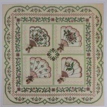 Floral Sampler X Stitch Kit Design Connection Beads Charms Victorian Ros... - £21.19 GBP