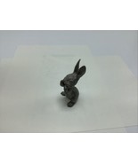 Vintage Spoontiques Pewter Miniature Whispering Bunny Rabbit Figurine 1.... - €11,07 EUR