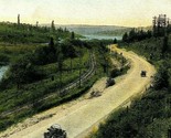 Bothell WA Cars on Bothell Road Along Sammamish River UNP Postcard 1920s - £10.27 GBP