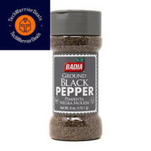 Badia Ground Black Pepper, 6 Ounce 6  - £16.18 GBP