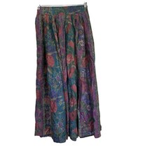 Sportalm Austrian Kitzbühel Floral Button Pockets Pleated Bow Tie Skirt ... - $54.44