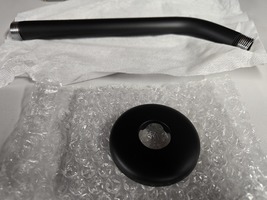 National Brand 30381367 Standard 9&quot; Shower Arm with Flange - Matte Black - $28.90