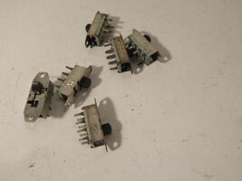 SLIDE SWITCH- DOUBLE POLE/DOUBLE THROW- NEW- 6 PIECES- SR36 - $8.50