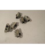 SLIDE SWITCH- DOUBLE POLE/DOUBLE THROW- NEW- 6 PIECES- SR36 - $155.92 MXN