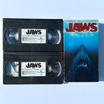 Jaws VHS 25th Anniversary Collectors Edition Double Pack 2 VCR Tape Set 2000 Y2K - £11.76 GBP