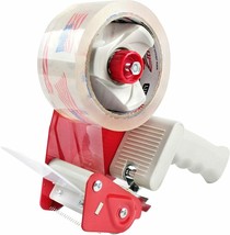 new material shipping packing Tape Gun handheld wrapping dispenser w/55 yd roll - £11.86 GBP
