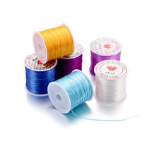 Strong Elastic Crystal Beading Cord 1mm, 10-40m Roll - £2.76 GBP+