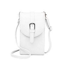 Mini Crossbody Bags Women Cell Phone Bag Ladies Purse Soft PU Leather Flap Femal - £19.93 GBP