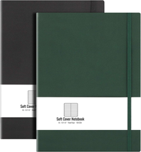AHGXG B5 College Ruled Notebook Softcover Journals (2-Pack) Large Compos... - $29.91