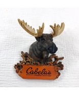 Cabela’s Moose Refrigerator Magnet 3D 2007 fridge Hunting Mount Swibco d... - $437.15 MXN