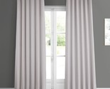 Faux Linen Room-Darkening Curtains, 50 X 84, Birch, Hpd Half Price Drape... - $42.96