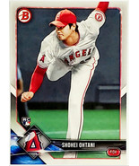  SHOHEI OHTANI ROOKIE &quot;FLAGSHIP&quot; 2018 BOWMAN #49, ANGELS, ROY, MVP SUPER... - $2,567.25 MXN