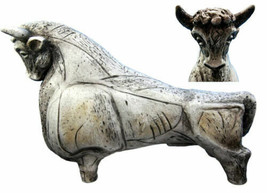 Large Cleveland Museum Bovine Bull Cow Statue By Viktor Schreckengost 18... - £129.18 GBP