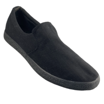 JEKO Shoes Slip-On Sporty Canvas Loafer Sneakers Low Top Black Men&#39;s Size 13 - £21.23 GBP