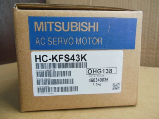New In Box Mitsubishi 400W 3000 RPM Servo Motor HC-KFS43K HCKFS43K - $195.00