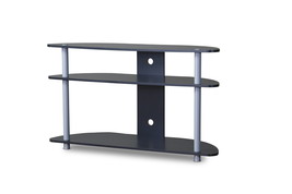 Aveneil Black and Silver TV Stand - $35.70
