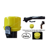 BLITZ Yellow Spout Cap fits self-venting gas can spouts 900302 900092 90... - £2.97 GBP