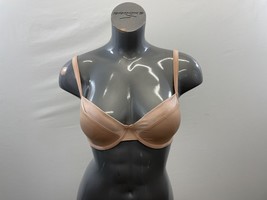 Women&#39;s Beige T-Shirt Bra Size 34B Polyester - $7.92