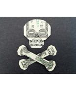Dollar Origami Skeleton SKULL Cross Bones Made with REAL MONEY Handmade ... - €34,58 EUR Dollar Origami Skeleton SKULL Cross Bones Made with REAL MONEY Handmade ... - €34,58 EUR