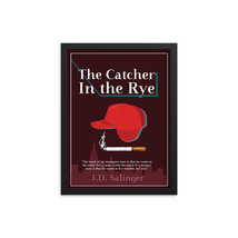 The Catcher in the Rye by J.D. Salinger Book Poster - £11.82 GBP+