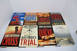 Lot of 8 James Patterson Hardcover Novels Mixed Lot - £7.64 GBP