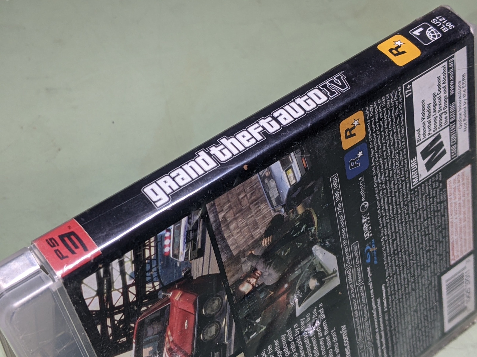 Grand Theft Auto IV Sony PlayStation 3 Disk and Case - $5.70