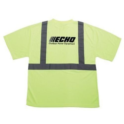 99988801810 GENUINE ECHO size Large Safety Short Sleeve Tee Shirt great price! - $21.99