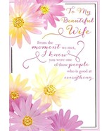 To My Beautiful Wife - Mother&#39;s Day Greeting Card - 08441 - $51.04 MXN
