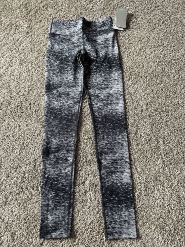 Bench Neutral Grey Black Ankle Leggings Mid Rise Athletic Pull On Size M... - $37.39