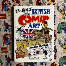 The Best of British Comic Art 1989 Alan Clark Hardcover Book Boxtree LTD - £15.80 GBP