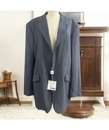 NWT MOSCHINO Cheap &amp; Chic Vintage Black S/B Sportcoat Blazer Jacket Size... - $123.74