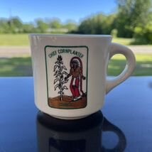 Chief Corn Planter Council Coffee Mug Service Cup BSA Boy Scouts Vintage - $15.51 CAD