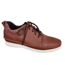 CALTO Casual 3 Inch Leather Elevator Sneakers Men&#39;s 10M Brown S4313 - £76.42 GBP