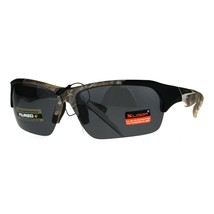 Xloop Gafas de Sol Lente Polarizada Hombre Borde Medio Suave Mate Camuflaje - £9.46 GBP+