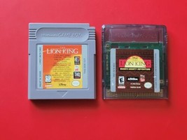 Game Boy Disney&#39;s Lion King: Simba&#39;s Mighty Adventure Original Color Lot 2 Works - £18.24 GBP