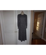 Lush gray knit long dress size M excellent - $11.11