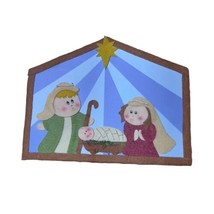 Nativity Set 8 Piece Porcelain Figures New Preowned -Kids Set For Room P... - $19.25