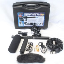 Vidpro XM-55 Condenser Shotgun Microphone Kit Professional Video and Broadcast - $54.87