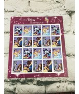 The Art Of Disney Romance Stamps  - 2005 - sheet of 20 stamps FV: $7.80 - £15.77 GBP