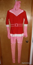 Adult 2nd Skin Elf / Mrs. Claus Bodysuit Costume Morphsuit Zentai Suit - NEW! - £3.50 GBP