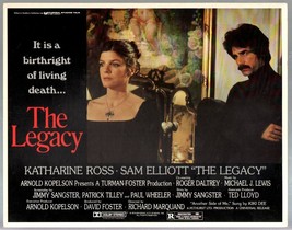 The Legacy Lobby Card 1979-Katherine Ross-Sam Elliott - £30.46 GBP