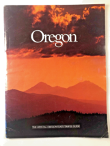 1986 Official Oregon State Travel Guide ~ Vintage souvenir 66 color pgs. FREEshp - £6.20 GBP