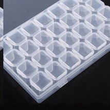 GemGrid 28: Clear Adjustable Jewelry &amp; Pill Organizer - Perfect for Diamond Pain - $24.70