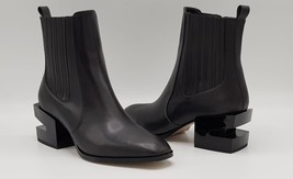 High Heel Stylish BlackAnkle Women Boots Female Winter Autumn Booties Platform D - £61.56 GBP