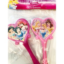 Disney Princess Maracas Birthday Party Favors Toys 2 Piece - £3.87 GBP