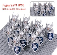 Lot 11 Pcs Medieval Uruk-Hai Dwarf Soldier Elves Gondor LOTR Minifigures #46 - £14.66 GBP