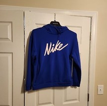 Nike women&#39;s size small blue and purple blend colored hoodie - $9.89