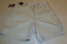 Roundtree &amp; Yorke Size 52 Elastic Waistband String Flat Front New Mens Shorts - £46.63 GBP