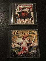 Lot of 2 Rappin 4-Tay CDs Don&#39;t Fight the Feeling 4 Tha Hard Way 90s Gan... - $719.77 MXN