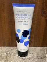 Bath &amp; Body Works Wildberry &amp; Camomile w/Natural Tea Oil Body Cream-8oz ... - $9.99